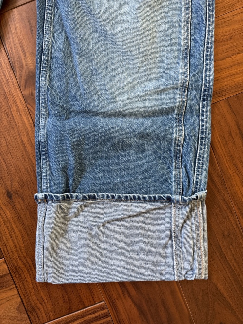 We The Free Final Countdown Cuffed Low Rise Jeans in Zero - Picture 7 of 9